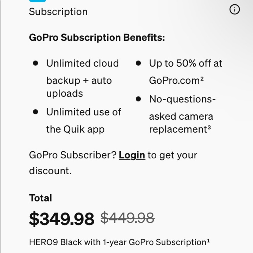 Go pro hero 9 black